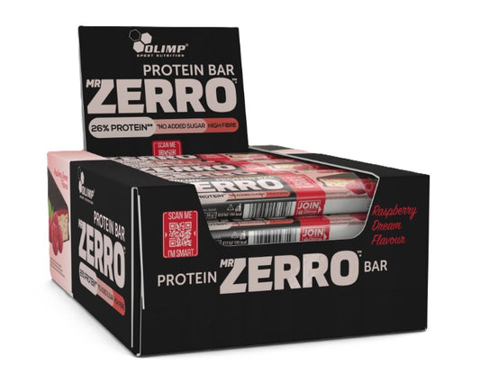 Olimp Nutrition: Mr Zerro Protein Bar, Raspberry Dream - 25 x 50g