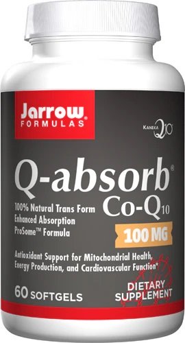 Jarrow Formulas: Q-absorb, 100mg - 60 softgels