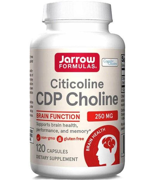 Jarrow Formulas: Citicoline CDP Choline, 250mg - 120 caps