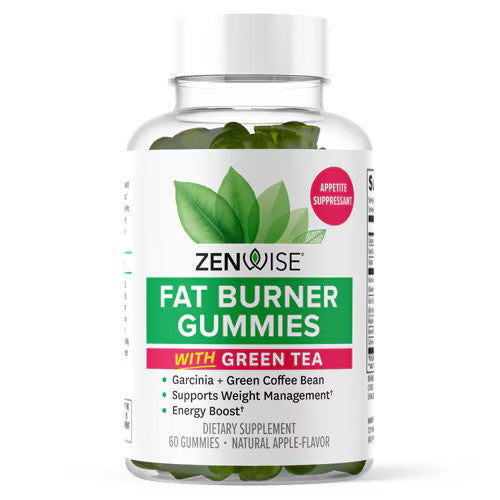 Zenwise: Fat Burner Gummies, Apple - 60 gummies