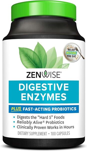 Zenwise: Digestive Enzymes - 100 caps