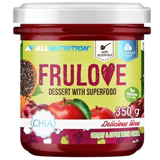 Allnutrition: Frulove Dessert with Superfood, Cherry & Apple with Chia - 350g