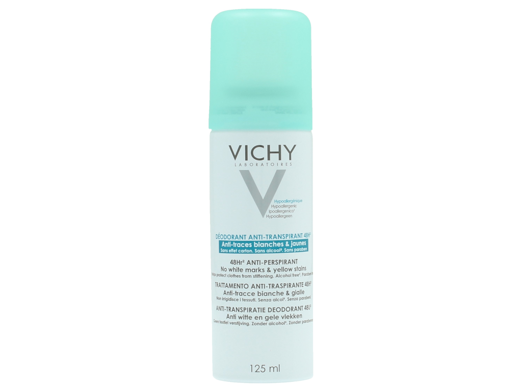 Vichy 48H Anti-Transpirant Anti-Traces Deo Spray 125 ml