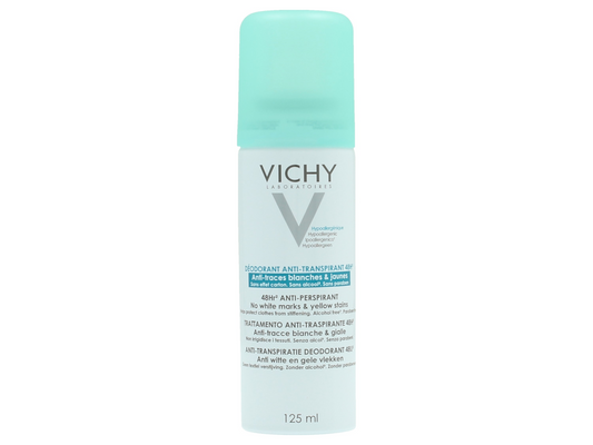 Vichy 48H Anti-Transpirant Anti-Traces Deo Spray 125 ml