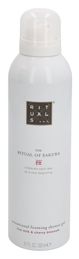 Rituals Sakura Zensational Foaming Shower Gel 200 ml