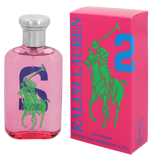 Ralph Lauren Big Pony 2 Pink Woman Edt Spray 100 ml