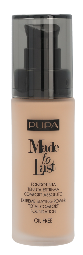 Pupa Made To Last Total Comfort Foundation SPF10 30 ml