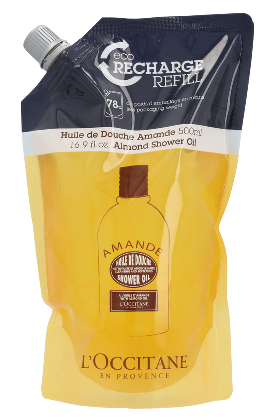 L'Occitane Almond Shower Oil - Refill 500 ml