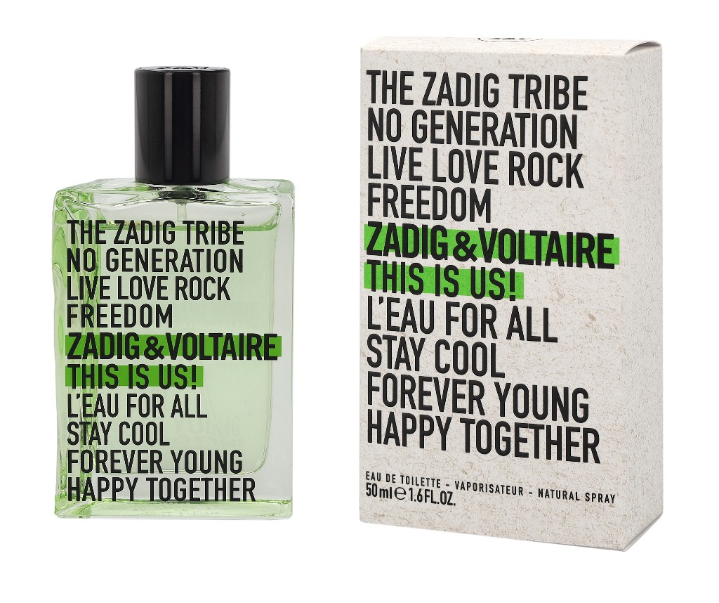 Zadig & Voltaire This is Us! L'Eau For All Edt Spray 50 ml