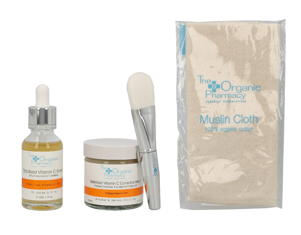 The Organic Pharmacy Brighten & Glow Kit 90 ml