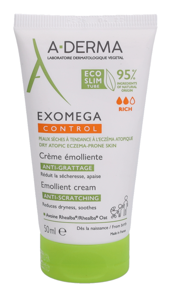 A-Derma Exomega Control Emollient Cream 50 ml