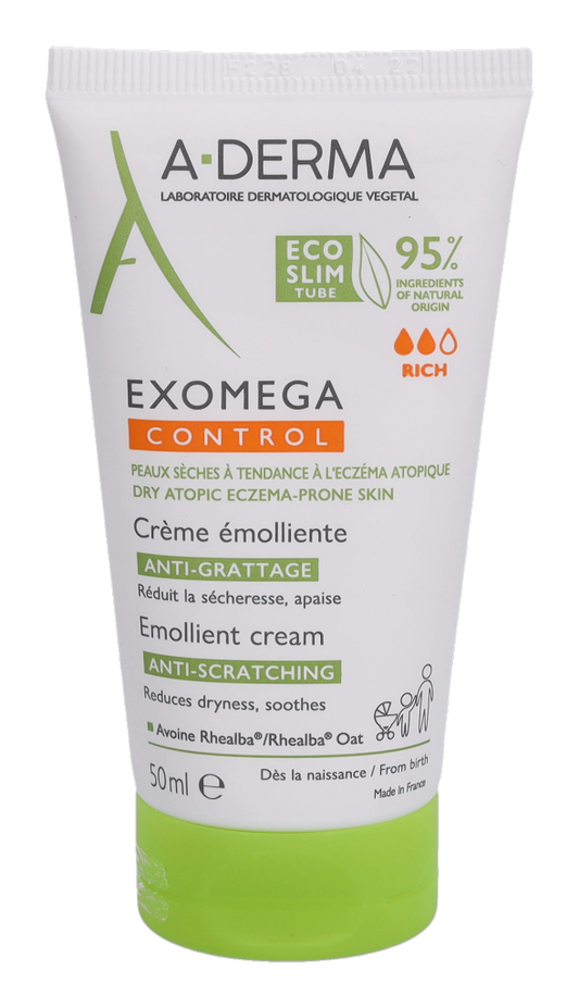 A-Derma Exomega Control Emollient Cream 50 ml