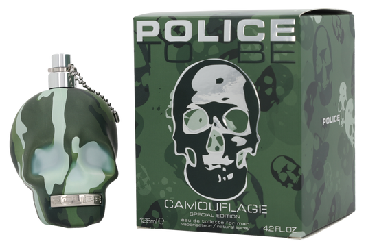 Police To Be Camouflage For Man Edt Spray 125 ml