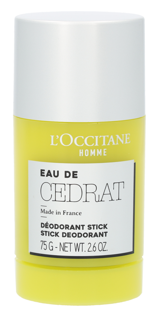 L'Occitane Homme Cedrat Deodorant Stick 75 ml