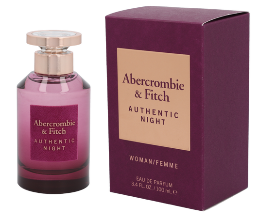 Abercrombie & Fitch Authentic Night Women Edp Spray 100 ml