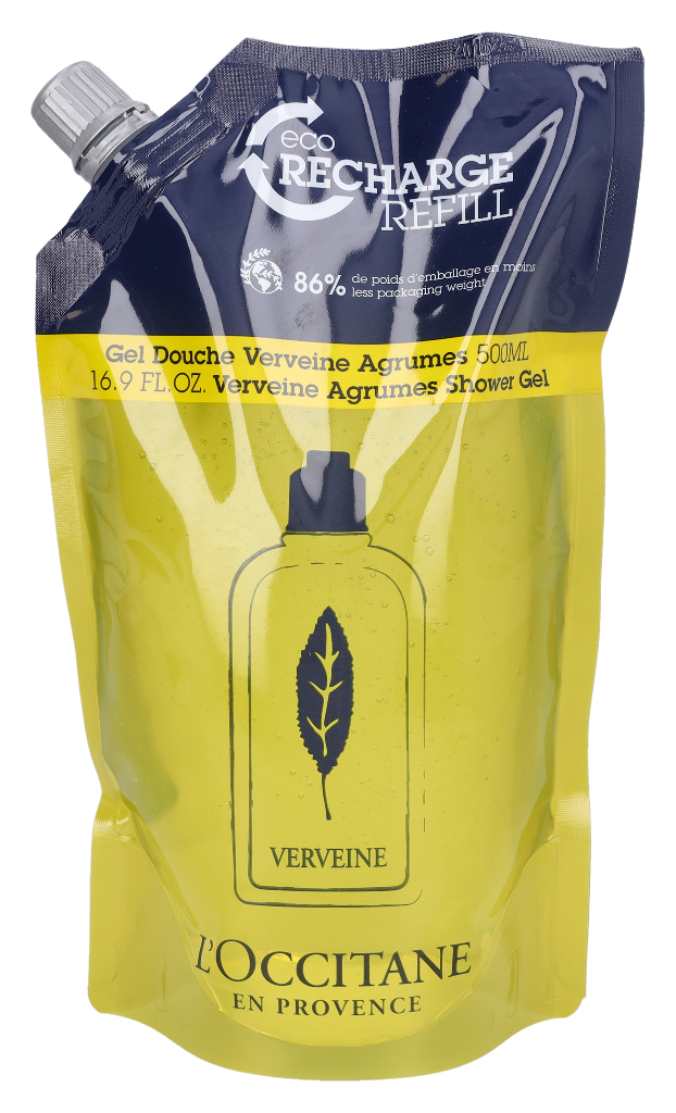 L'Occitane Verbena Citrus Shower Gel - Refill 500 ml