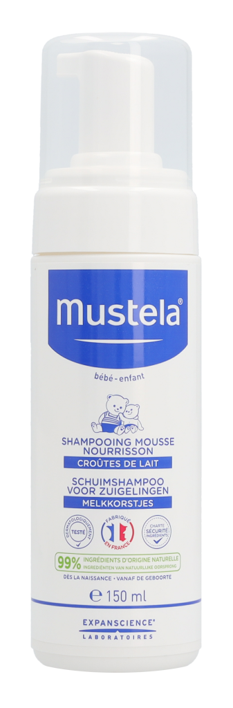 Mustela Foam Shampoo For Newborns 150 ml