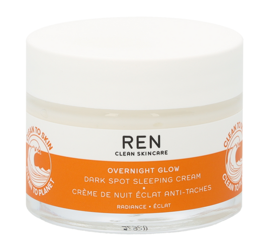 REN Overnight Glow Dark Spot Sleeping Cream 50 ml