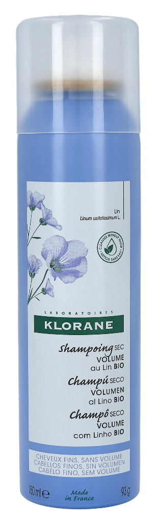 Klorane Linseed Dry Shampoo With Organic Flax 150 ml