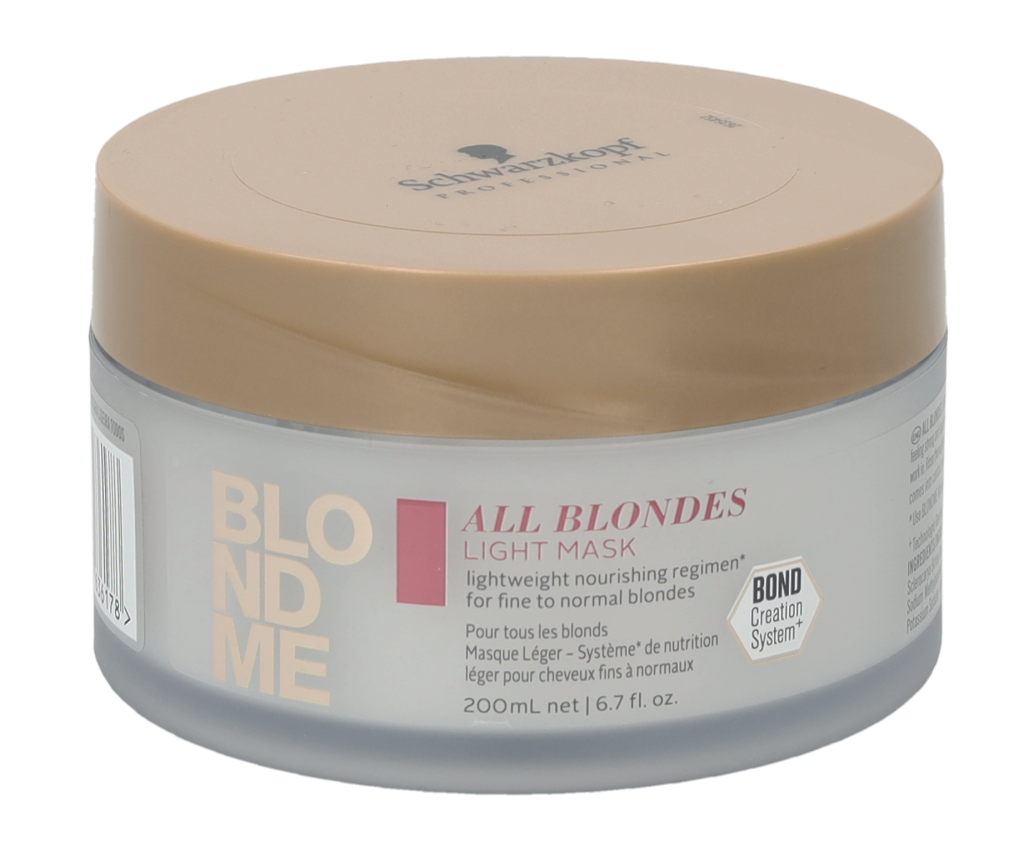 Schwarzkopf Blond Me All Blondes Light Mask 200 ml