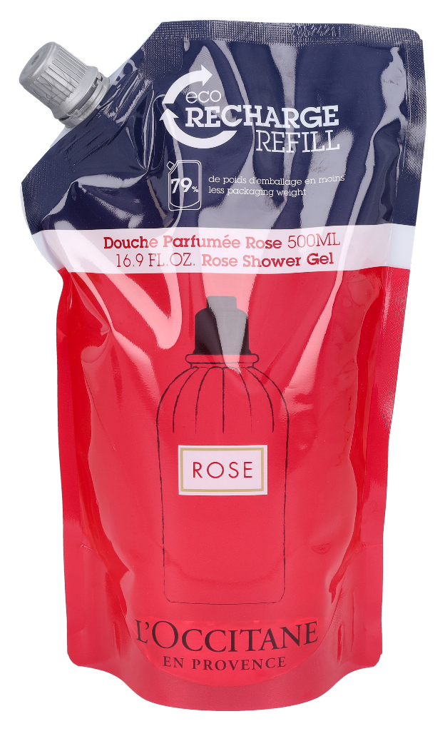 L'Occitane Rose Shower Gel - Refill 500 ml