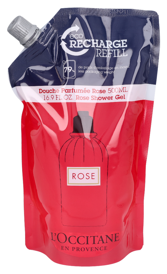 L'Occitane Rose Shower Gel - Refill 500 ml